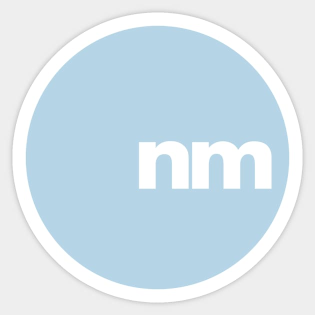 Near Mint Sticker by modernistdesign